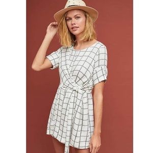 Eva Franco x Anthro Ezra Checked Romper